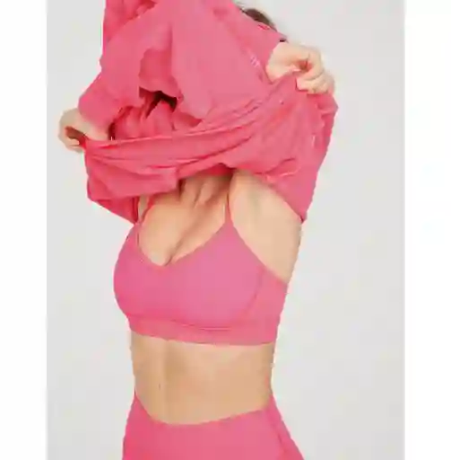 Top Deportivo Aerie Rosado Talla MEDIUM American Eagle