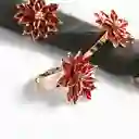 Set Aros de Servilleta Poinsettia Ambiente Gourmet