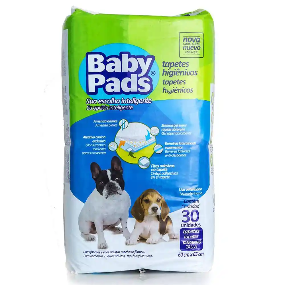 Tapetes Baby Pads X 30 Unds