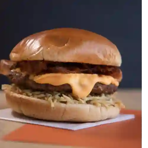 Solo Hamburguesa Cheddar Tocineta