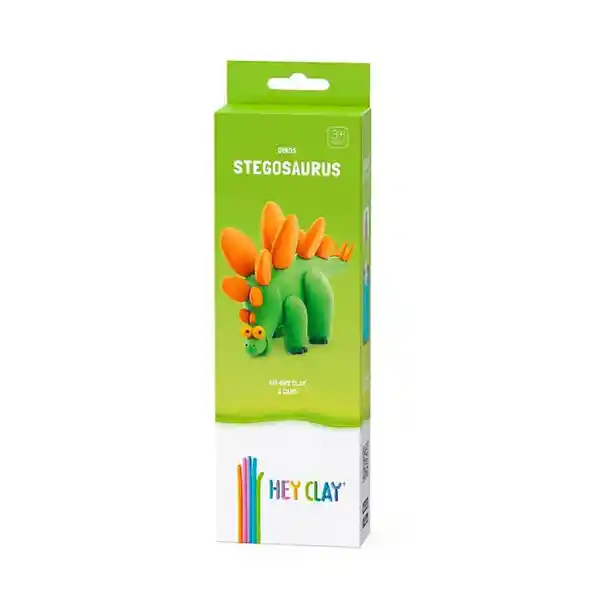 Stegosaurus Juego Latas Hey Clay