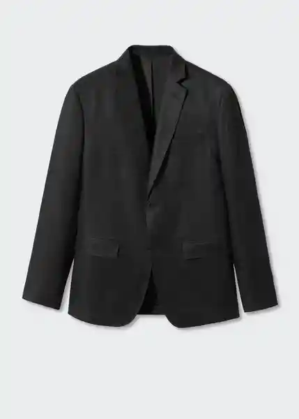 Blazer Americana Florida Negro Talla 46 Hombre Mango