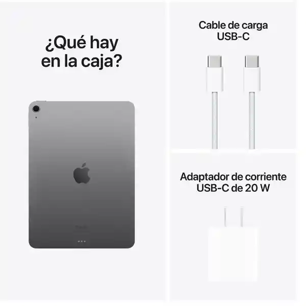 Apple iPad Air 11 (6ta Gen) Chip M2 128Gb Gris Espacial