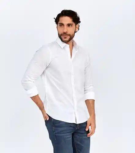 Unser Camisa Blanco Talla L 723503