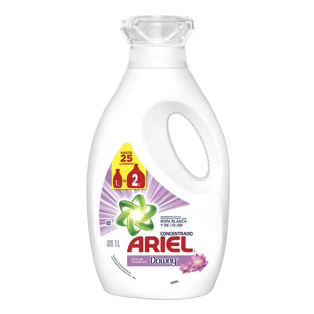 Ariel Detergente Liquido Concentrado con un Toque de Downy