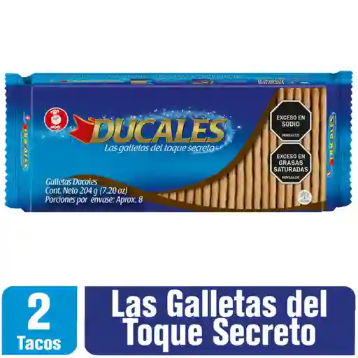 Ducales Galleta Sin Sal 204 g