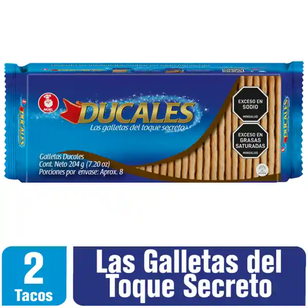 Ducales Galleta Sin Sal 204 g