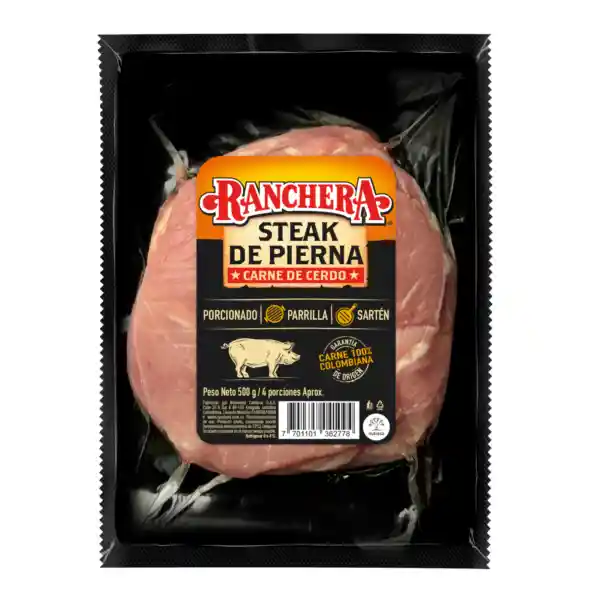 Filete de Pierna Ranchera Cerdo x 500 g