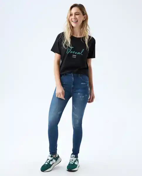  Jean Mujer Azul Talla 12 332E605 AMERICANINO 