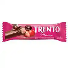 Trento Galleta Wafer Fresa Morango