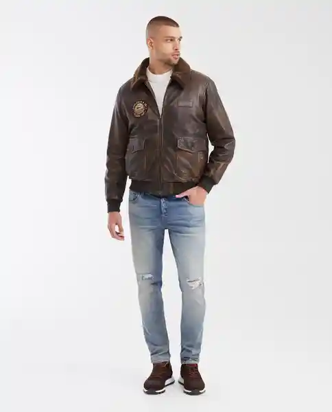 Jean Súper Slim-Rider Azul Cristalino Claro T 32/32 Chevignon