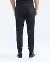 Pantalón Sweatpant Hombre Negro Noche Ultraoscuro 34 Chevignon