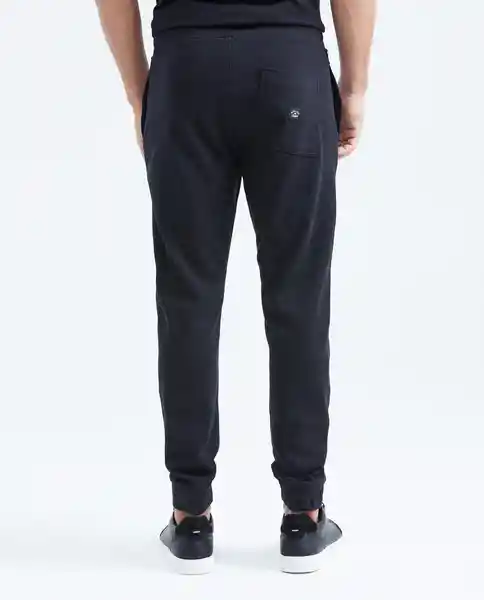 Pantalón Sweatpant Hombre Negro Noche Ultraoscuro 34 Chevignon