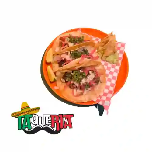 Tacos de Suadero y Lengua X3