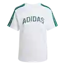 Adidas Camiseta L Softs Manga Corta Mujer Blanco Talla M