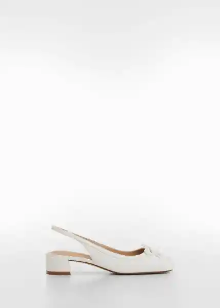 Zapatos Lago Blanco Talla 37 Mujer Mango