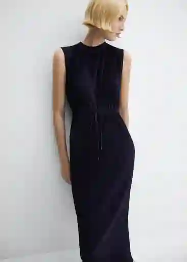 Vestido Florance Negro Talla XS Mujer Mango
