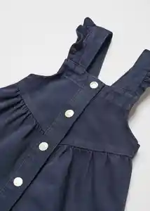 Falda Pichi Mariana Navy Talla 71 Niñas Mango