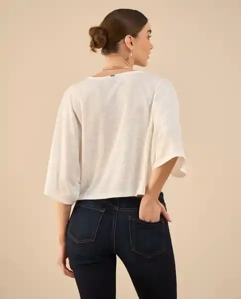 Camiseta Blanco Claro Talla L 402G003 Esprit