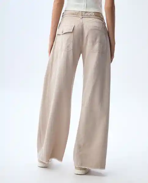 Pantalón Mujer Crudo Talla 10 631G002_CRU110606 Americanino