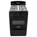 Abba Estufa Ab 101-5 N Neg - 4 Ptos Negra Horno Inox Torre
