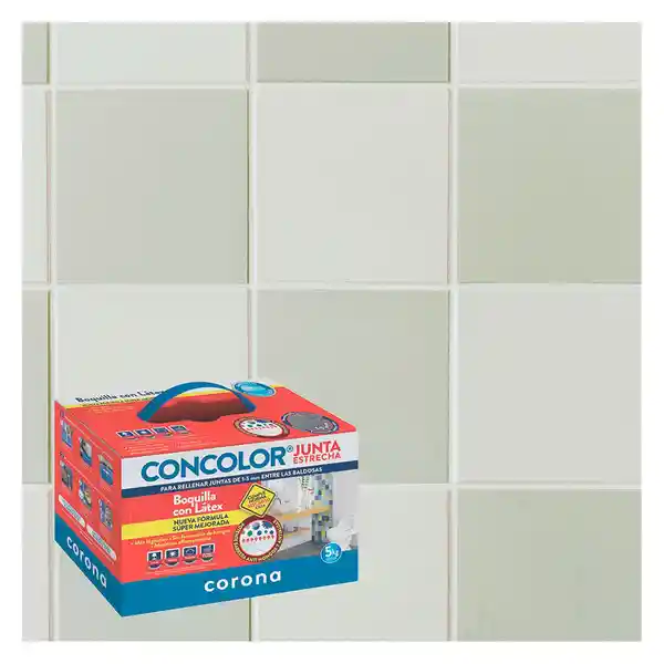 Corona Adhesivo Sellador Concolor Junta Estrecha de Super Blanco