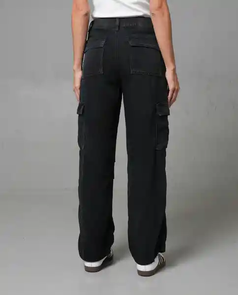 Jean Mujer Negro 8 232G006_NEG194007 Rifle