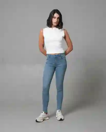 Jean Mujer Azul 8 230G051_AZU144306 Rifle