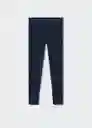 Leggings Eliop Navy Talla 06 Niñas Mango