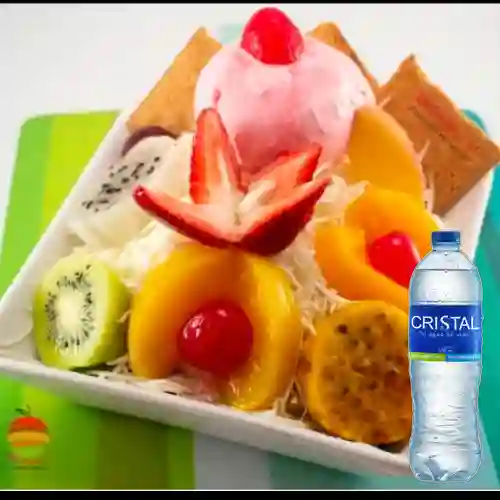 Combo Ensalada Especial + Agua Cristal