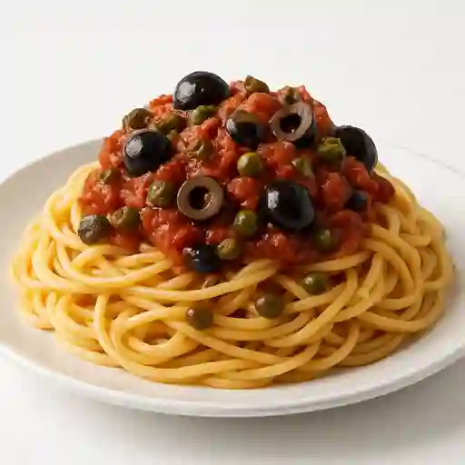 Pasta con Salsa Puttanesca