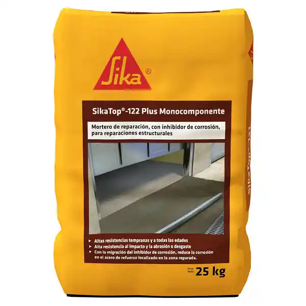 Sika Mortero de Reparación Sikatop122 Plus Monocomponente