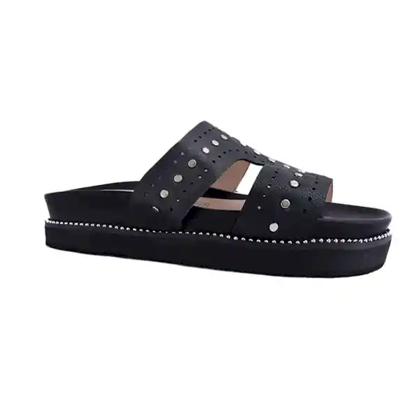 Sandalias Plataforma Pia Negro Talla 34