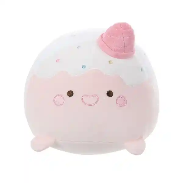 Peluche de Fresa Delightful Food Series Rosa Miniso