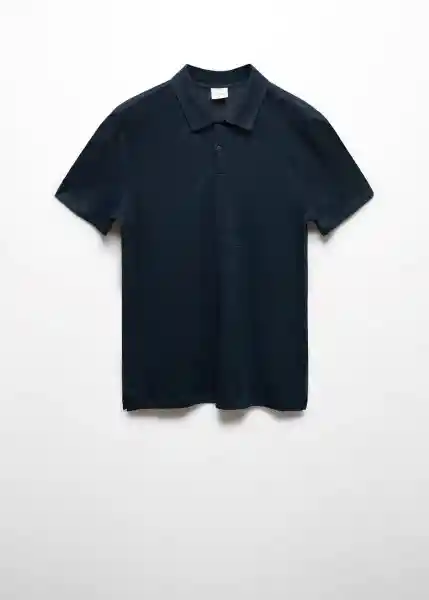 Camiseta Amberes Navy Talla S Hombre Mango