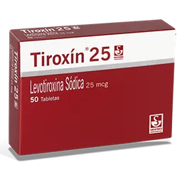 Tiroxin Medicamento Tabletas