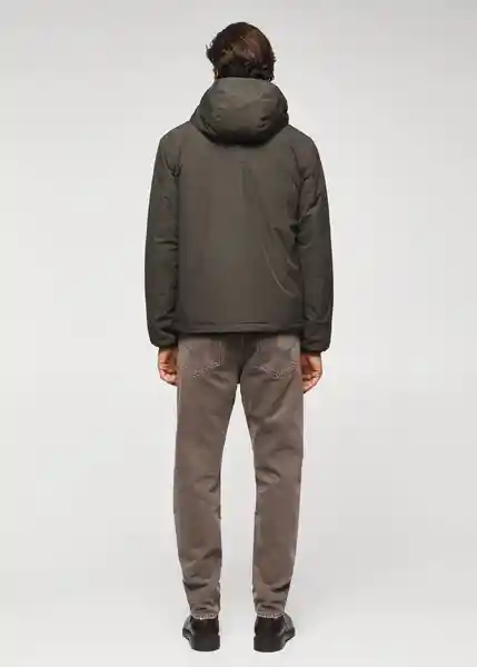 Chaqueta Nada Gris Medio Vigoré Talla L Hombre Mango