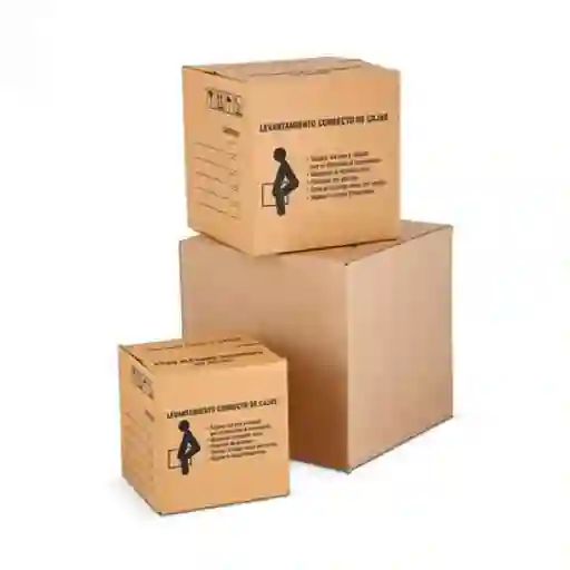 Cotidiana Caja Cartón 51 cm x 51 cm x 51 cm