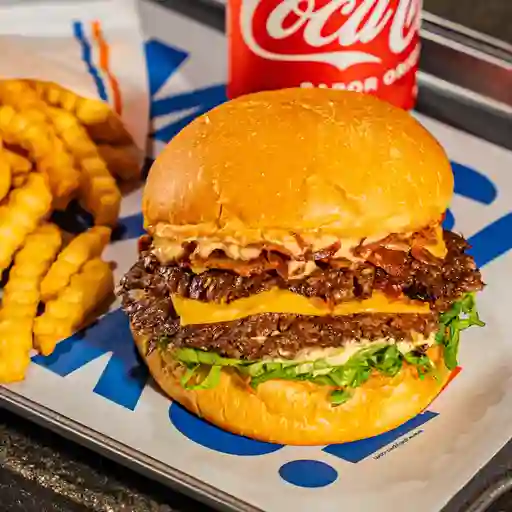 Ceasar burger en combo