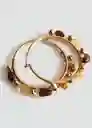 Pendientes Justina Oro Talla 99 Mujer Mango