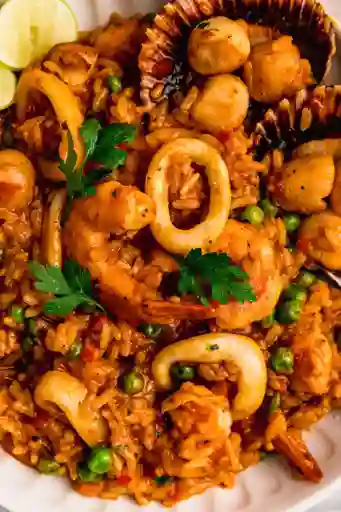 Arroz Al Wok Frutos Del Mar