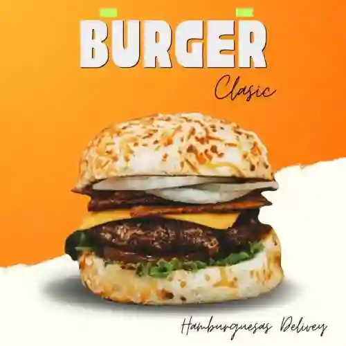 Hamburguesa Clásica Sola