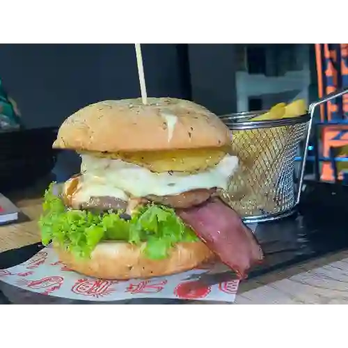 Hamburguesa Doble Todo