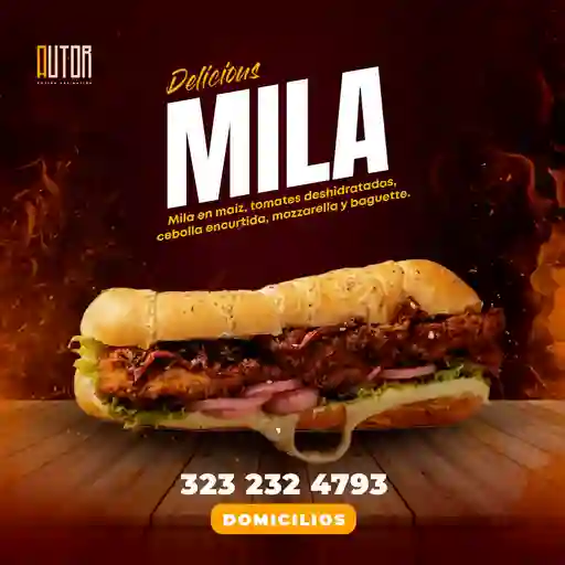 Sándwich milanesa de autor