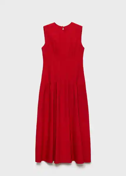 Vestido Cor Granate Talla S Mujer Mango