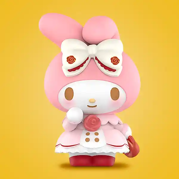 Caja Sorpresa Con Figura Sanrio my Melody y Kuromi Miniso