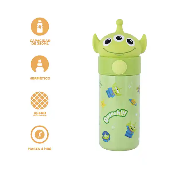 Termo de Alien Serie Disney Toy Story 350 mL Miniso