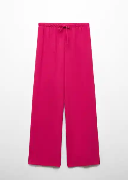 Pantalón Till-A Fucsia Talla S Mujer Mango