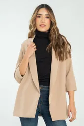 Blazer Ginebra Color Beige Medio Talla M Ragged