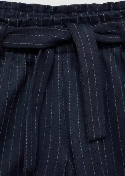 Short Cata Navy Talla 06 Niños Mango